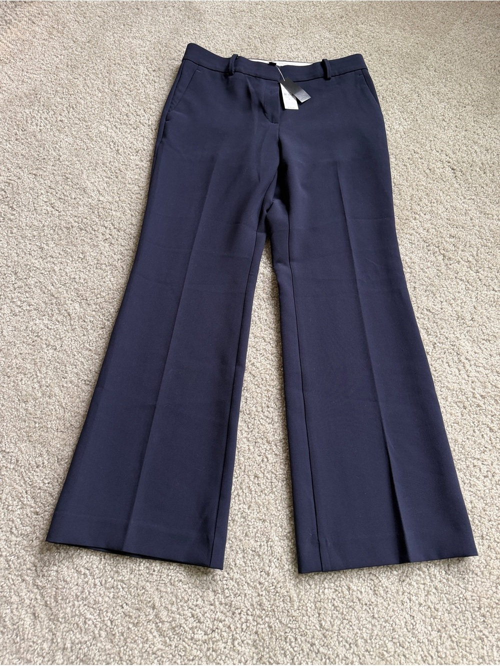 Ann Taylor Navy Jayne Dress Pants